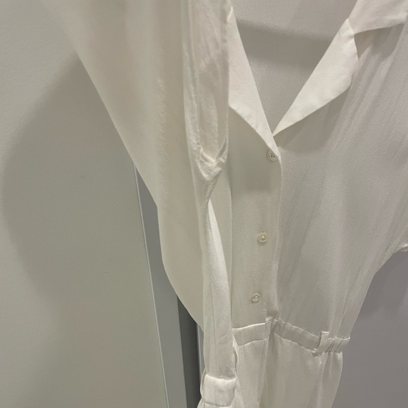 Aritzia/Wilfred White Romper (Size Medium) - Picture 8 of 8